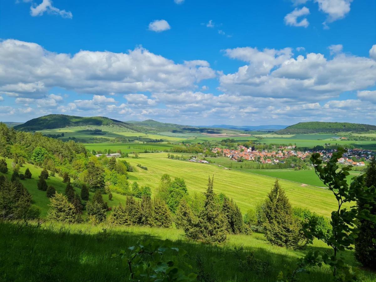 Ferienwohnung Zur Rhon Tischlerei Wiesenthal Bagian luar foto